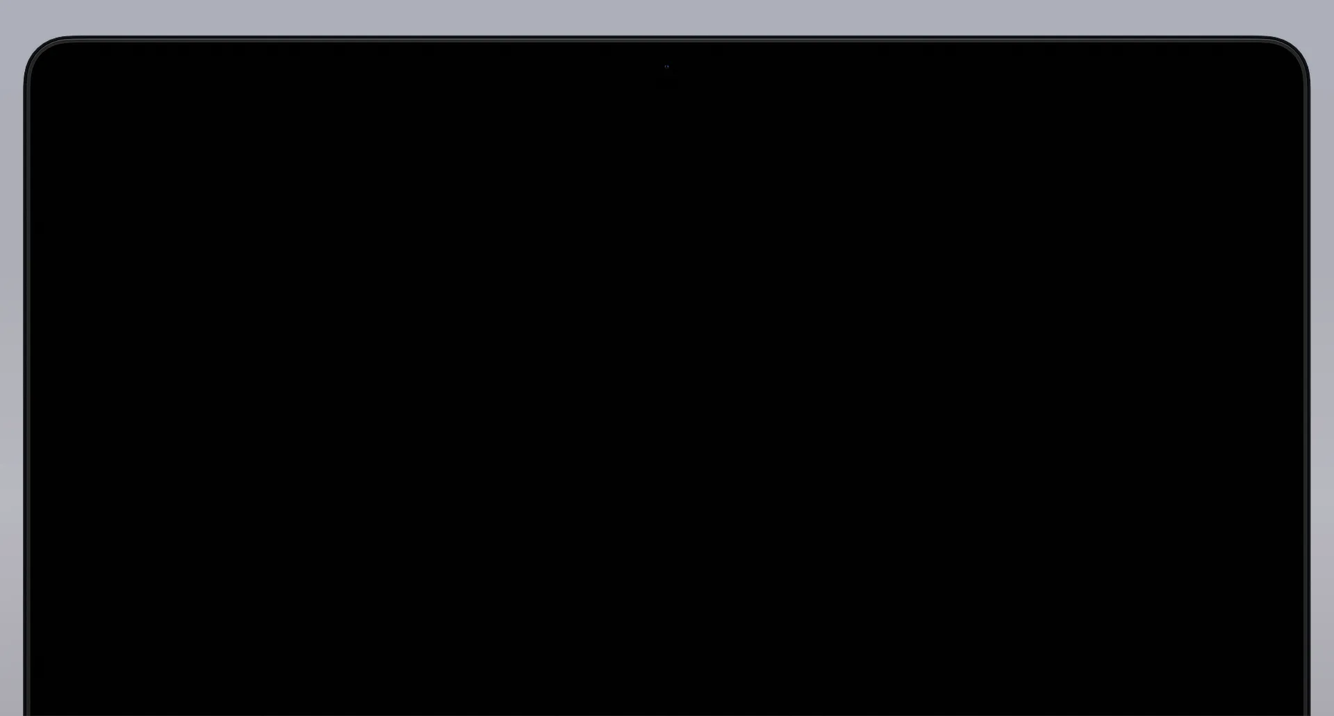 A background image of a laptop with cropped bottom.